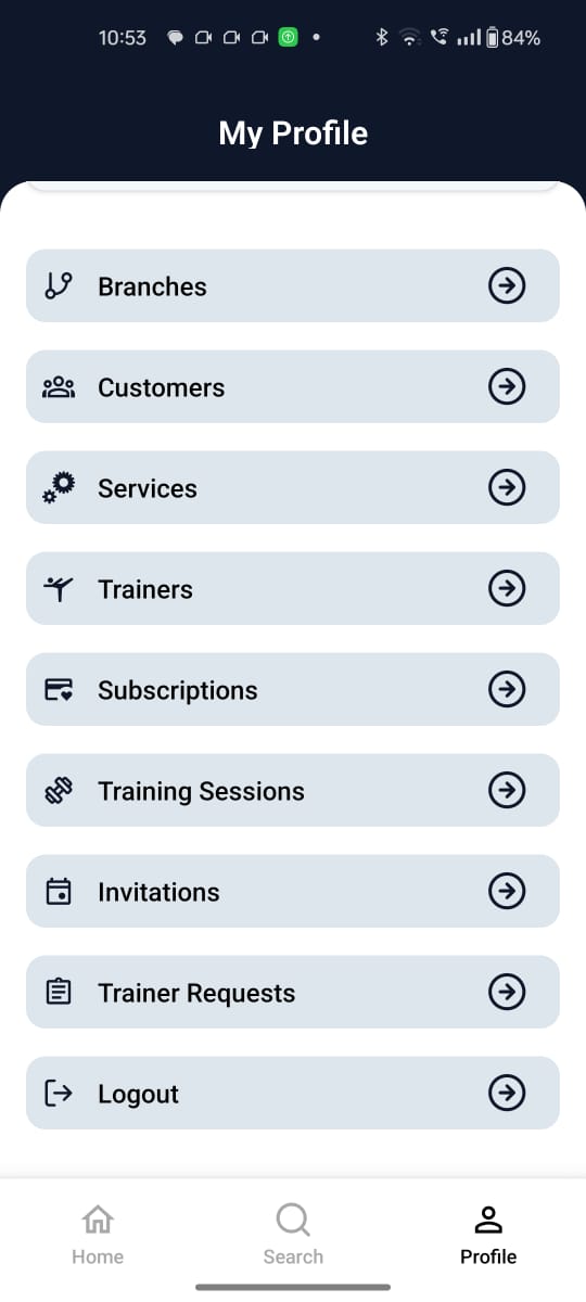 Flex Genie App Screens